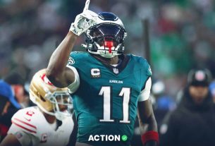 A.J. Brown’s Next Team Odds: Patriots Heavily Favored